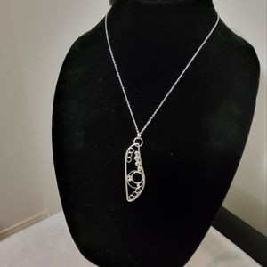 🇨🇦Artisan Handcrafted Sterling silver necklace